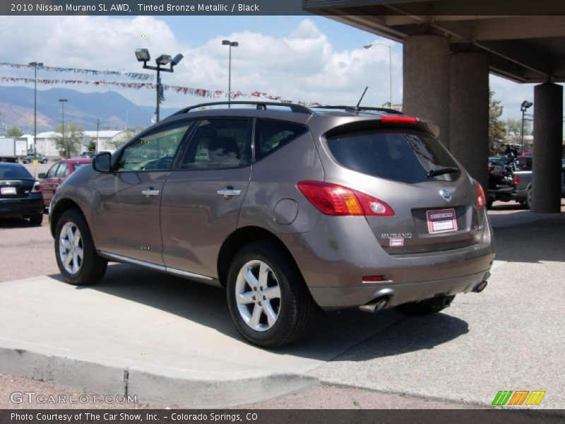 Tinted Bronze Metallic / Black 2010 Nissan Murano SL AWD
