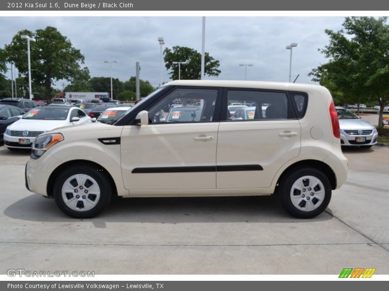 Dune Beige / Black Cloth 2012 Kia Soul 1.6