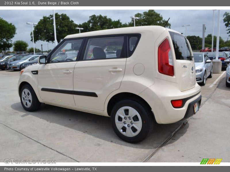 Dune Beige / Black Cloth 2012 Kia Soul 1.6