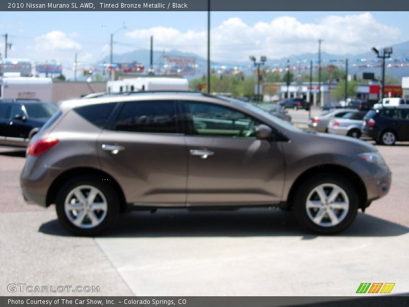 Tinted Bronze Metallic / Black 2010 Nissan Murano SL AWD