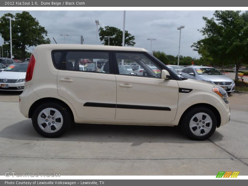 Dune Beige / Black Cloth 2012 Kia Soul 1.6