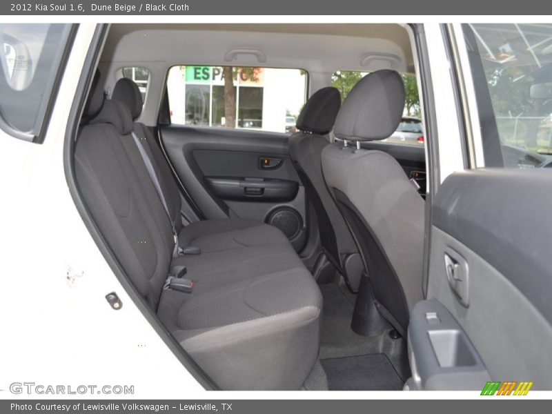 Dune Beige / Black Cloth 2012 Kia Soul 1.6