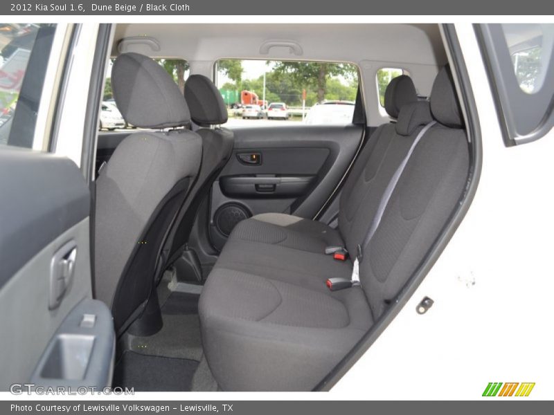 Dune Beige / Black Cloth 2012 Kia Soul 1.6