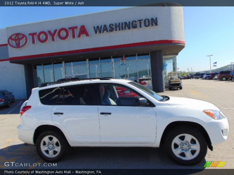 Super White / Ash 2012 Toyota RAV4 I4 4WD
