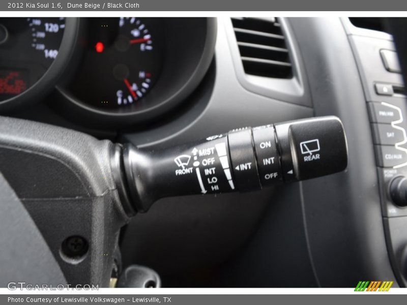 Dune Beige / Black Cloth 2012 Kia Soul 1.6