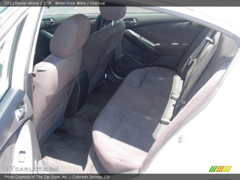 Winter Frost White / Charcoal 2011 Nissan Altima 3.5 SR