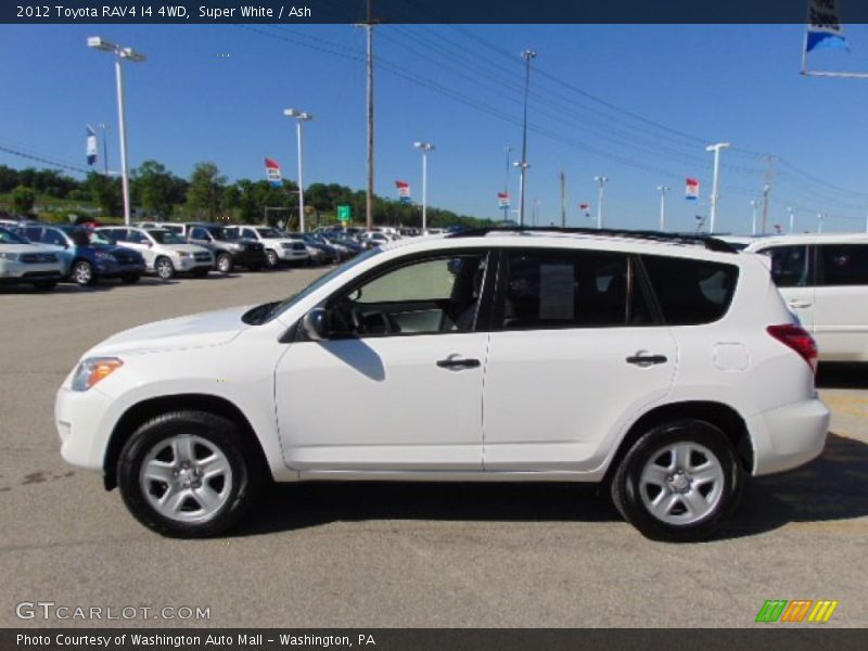 Super White / Ash 2012 Toyota RAV4 I4 4WD