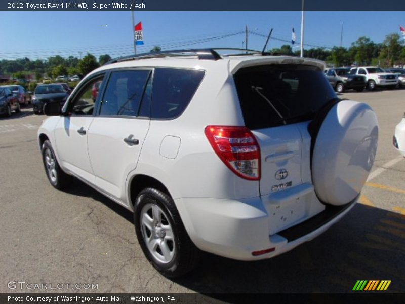 Super White / Ash 2012 Toyota RAV4 I4 4WD