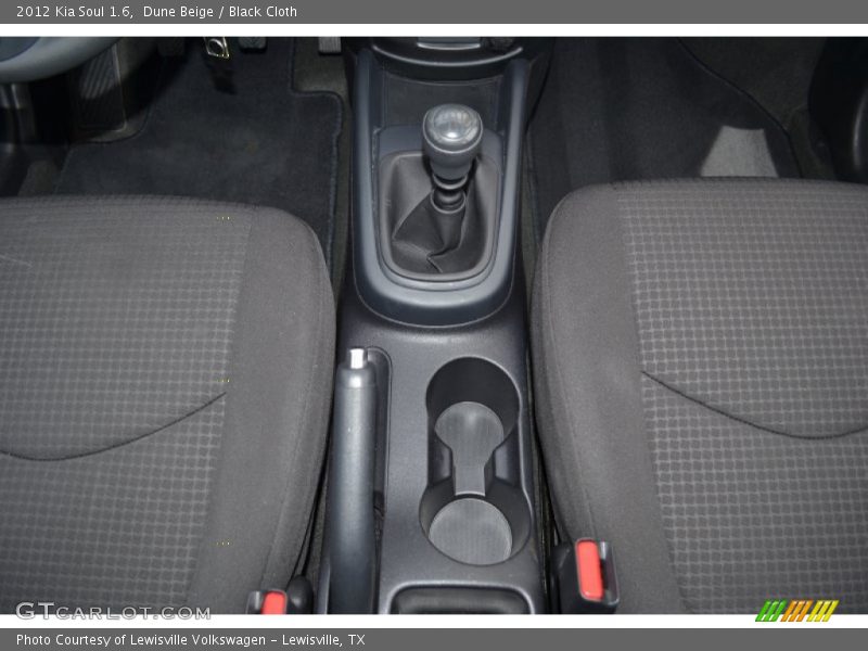Dune Beige / Black Cloth 2012 Kia Soul 1.6