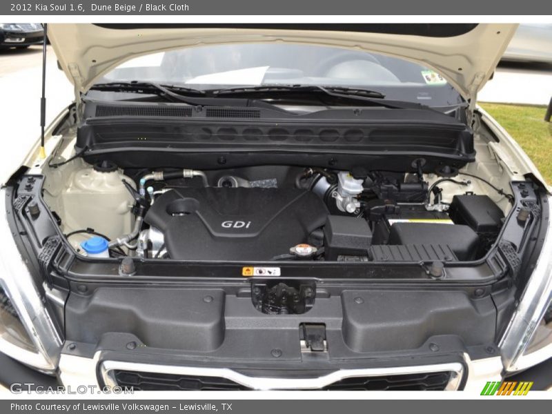 Dune Beige / Black Cloth 2012 Kia Soul 1.6