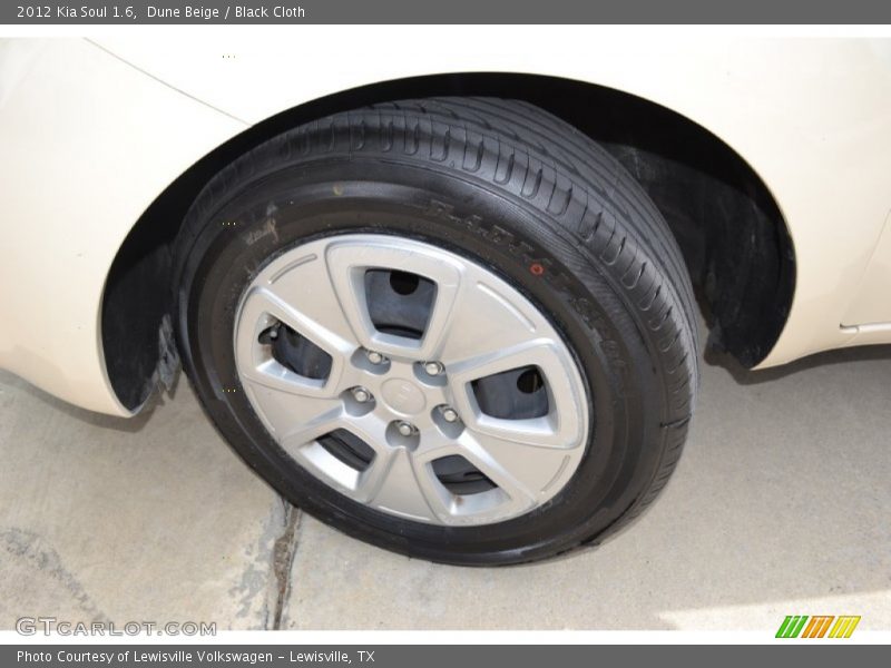 Dune Beige / Black Cloth 2012 Kia Soul 1.6
