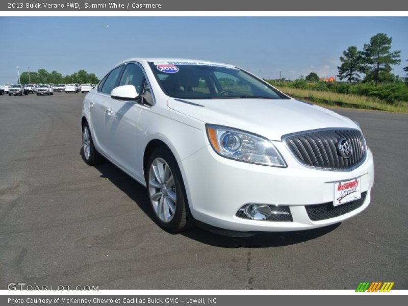 Summit White / Cashmere 2013 Buick Verano FWD
