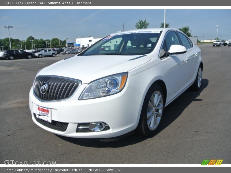 Summit White / Cashmere 2013 Buick Verano FWD