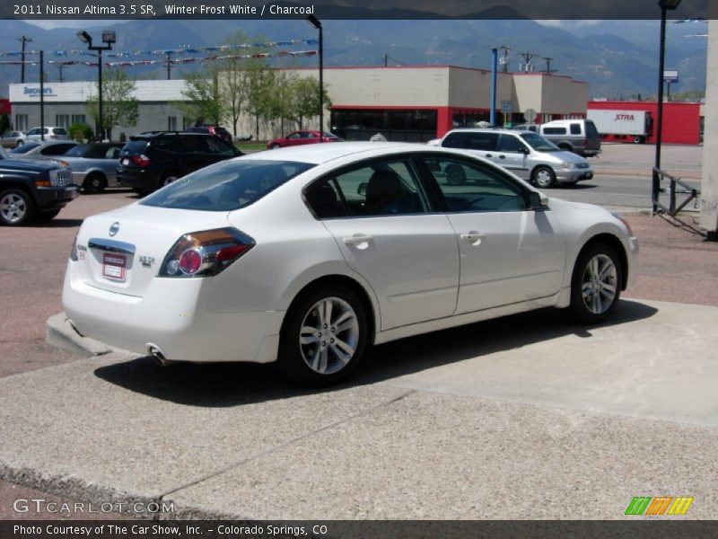 Winter Frost White / Charcoal 2011 Nissan Altima 3.5 SR