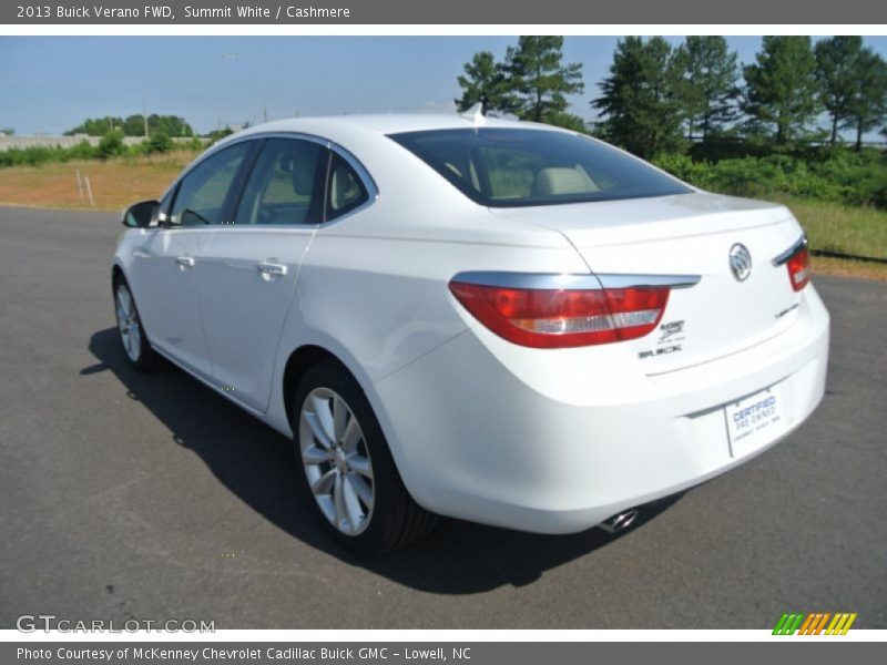 Summit White / Cashmere 2013 Buick Verano FWD