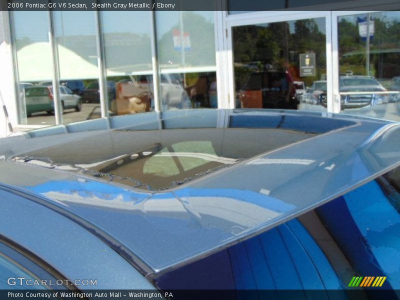 Stealth Gray Metallic / Ebony 2006 Pontiac G6 V6 Sedan