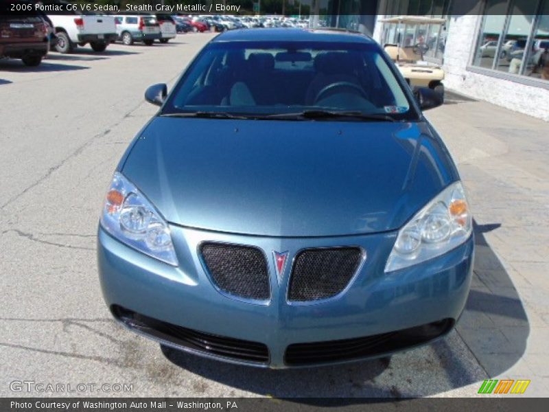 Stealth Gray Metallic / Ebony 2006 Pontiac G6 V6 Sedan