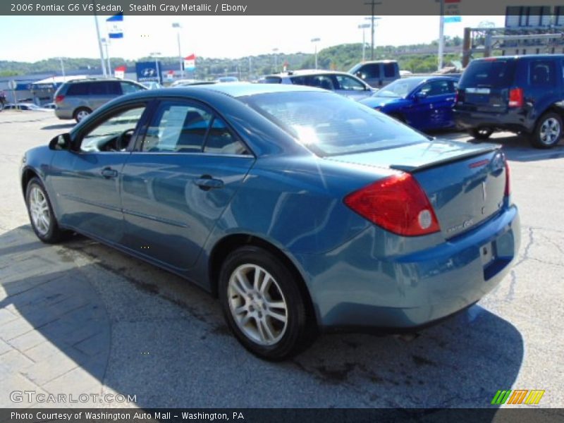 Stealth Gray Metallic / Ebony 2006 Pontiac G6 V6 Sedan