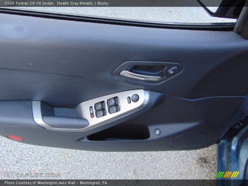 Stealth Gray Metallic / Ebony 2006 Pontiac G6 V6 Sedan