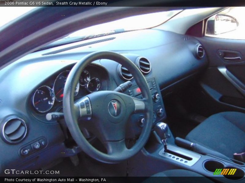 Stealth Gray Metallic / Ebony 2006 Pontiac G6 V6 Sedan