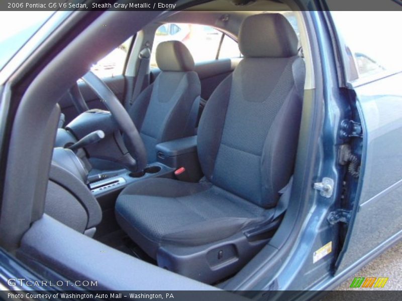 Stealth Gray Metallic / Ebony 2006 Pontiac G6 V6 Sedan