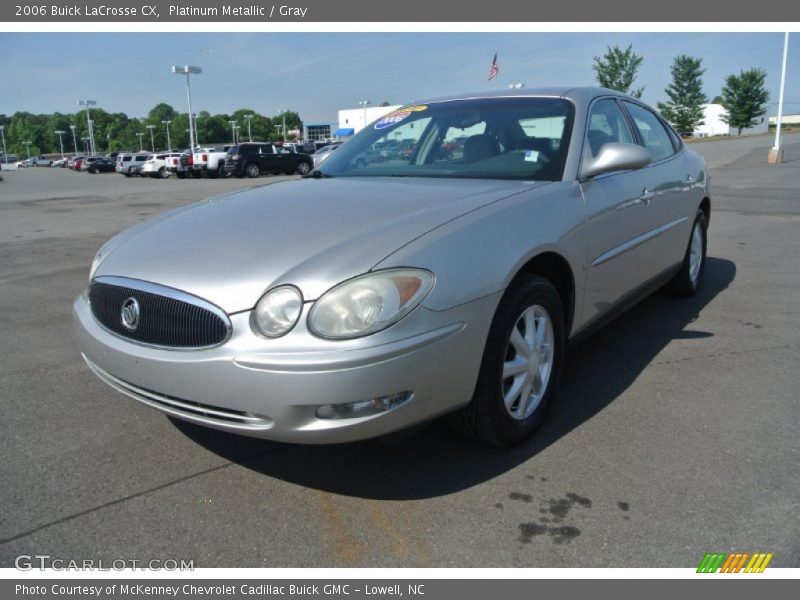 Platinum Metallic / Gray 2006 Buick LaCrosse CX