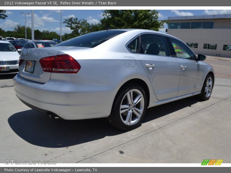 Reflex Silver Metallic / Titan Black 2012 Volkswagen Passat V6 SE