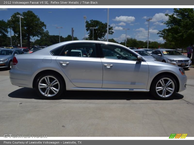 Reflex Silver Metallic / Titan Black 2012 Volkswagen Passat V6 SE