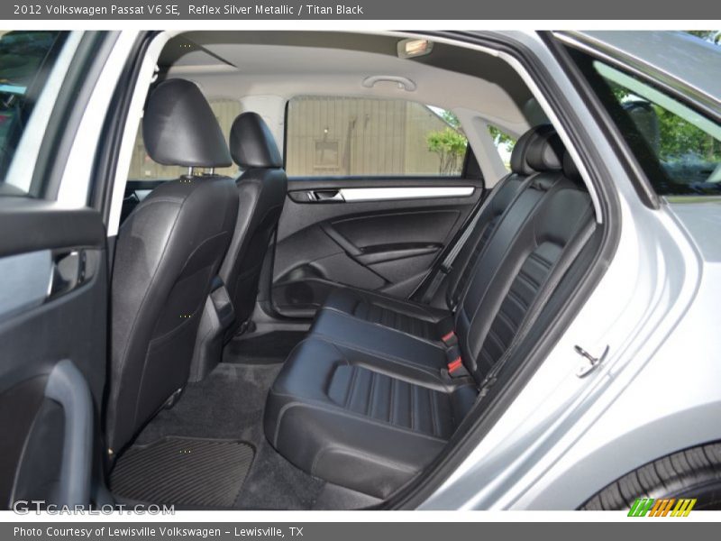 Reflex Silver Metallic / Titan Black 2012 Volkswagen Passat V6 SE