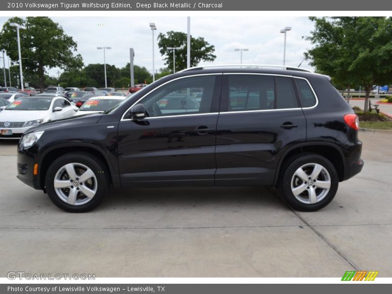 Deep Black Metallic / Charcoal 2010 Volkswagen Tiguan Wolfsburg Edition