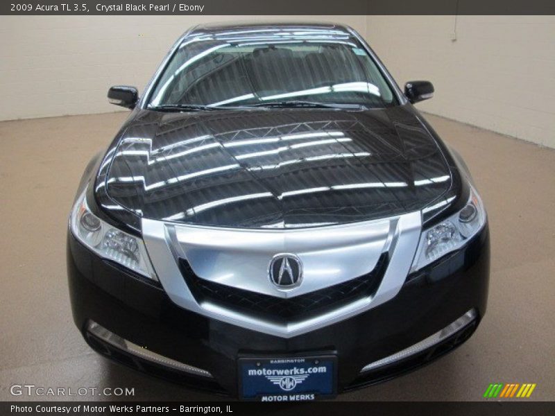 Crystal Black Pearl / Ebony 2009 Acura TL 3.5