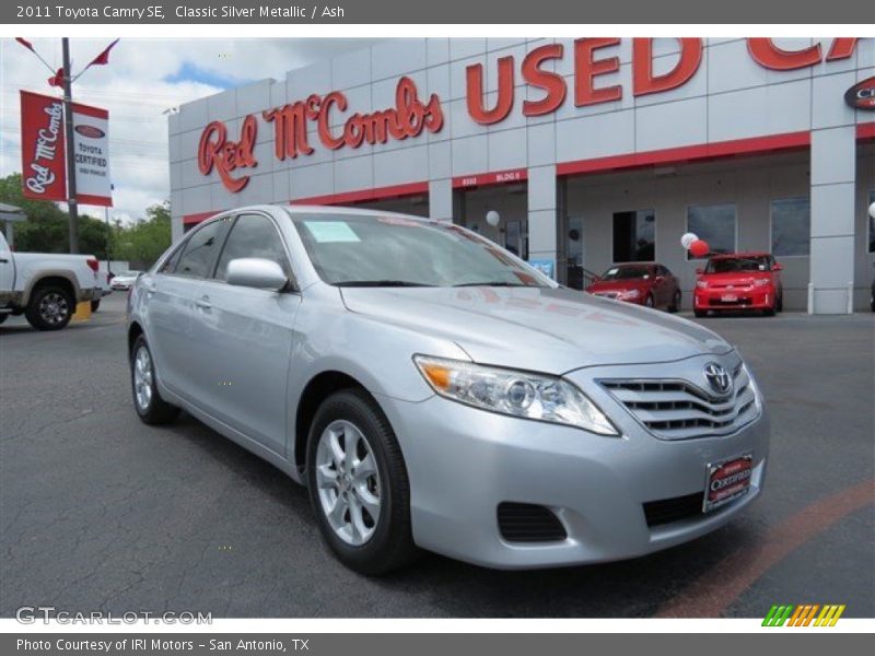 Classic Silver Metallic / Ash 2011 Toyota Camry SE