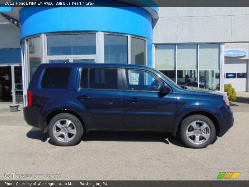 Bali Blue Pearl / Gray 2012 Honda Pilot EX 4WD