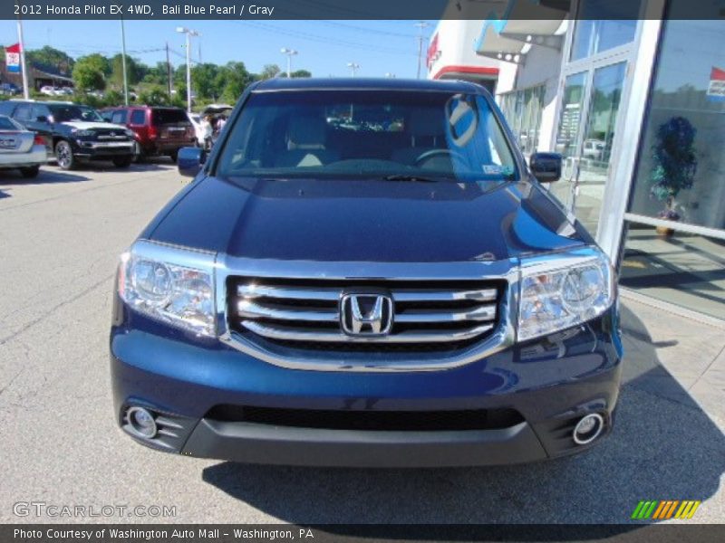 Bali Blue Pearl / Gray 2012 Honda Pilot EX 4WD