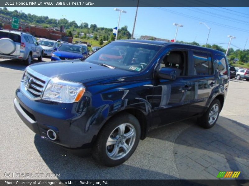 Bali Blue Pearl / Gray 2012 Honda Pilot EX 4WD