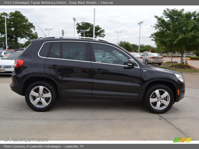 Deep Black Metallic / Charcoal 2010 Volkswagen Tiguan Wolfsburg Edition