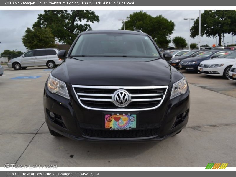 Deep Black Metallic / Charcoal 2010 Volkswagen Tiguan Wolfsburg Edition