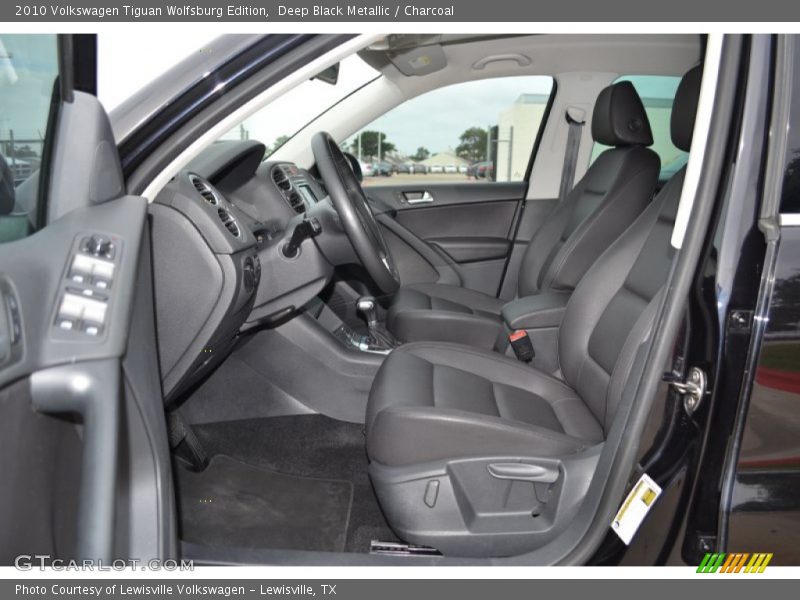Deep Black Metallic / Charcoal 2010 Volkswagen Tiguan Wolfsburg Edition