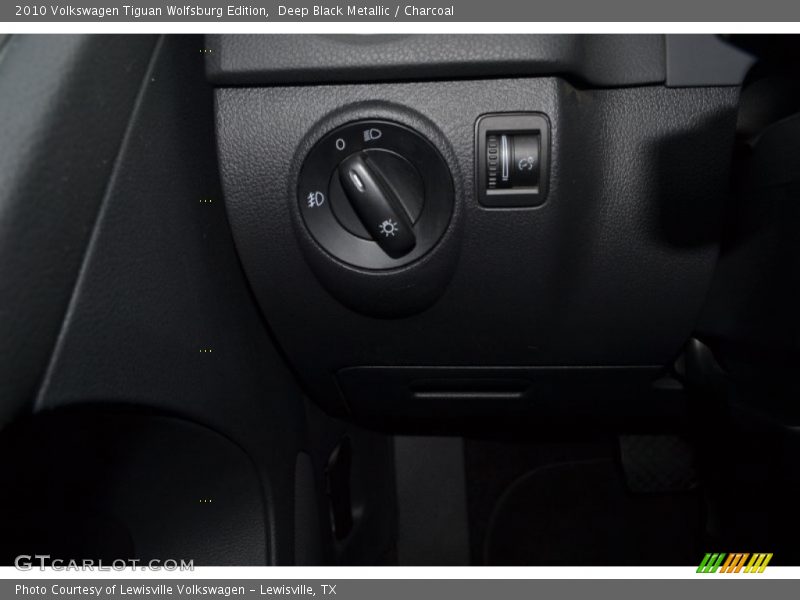Deep Black Metallic / Charcoal 2010 Volkswagen Tiguan Wolfsburg Edition