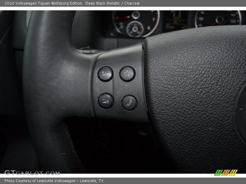Deep Black Metallic / Charcoal 2010 Volkswagen Tiguan Wolfsburg Edition