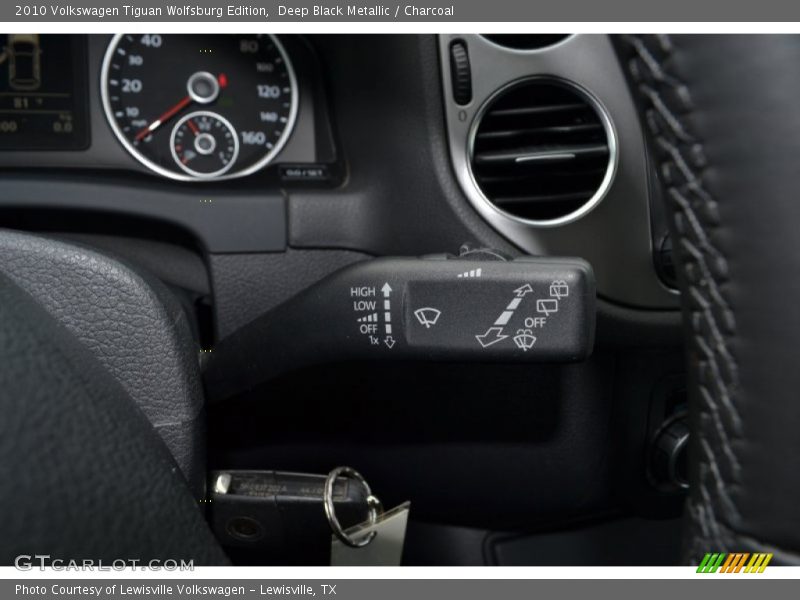 Deep Black Metallic / Charcoal 2010 Volkswagen Tiguan Wolfsburg Edition