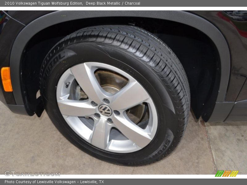 Deep Black Metallic / Charcoal 2010 Volkswagen Tiguan Wolfsburg Edition