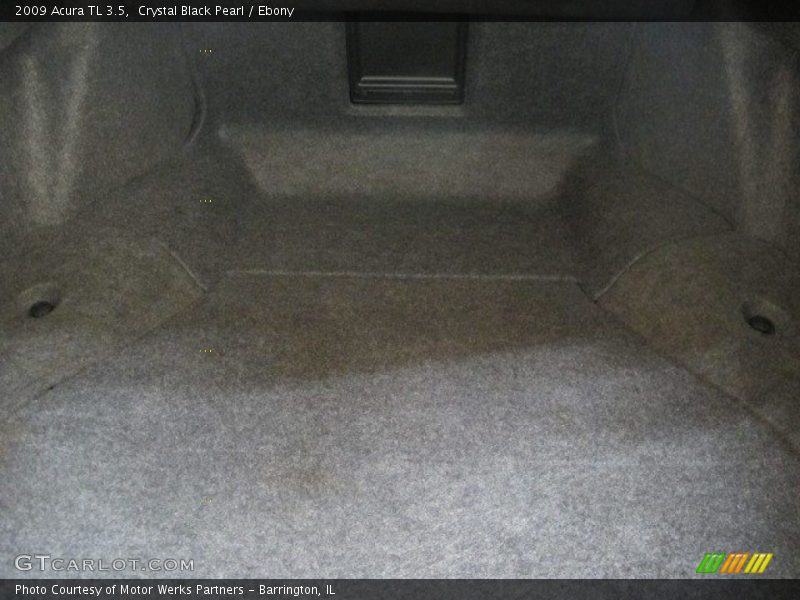 Crystal Black Pearl / Ebony 2009 Acura TL 3.5
