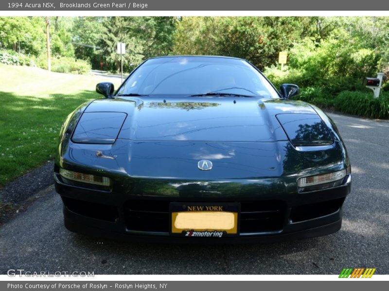 Brooklands Green Pearl / Beige 1994 Acura NSX