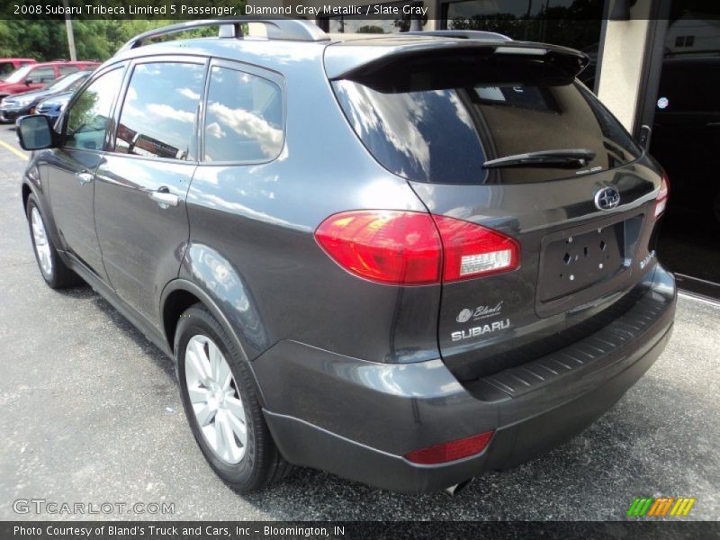 Diamond Gray Metallic / Slate Gray 2008 Subaru Tribeca Limited 5 Passenger
