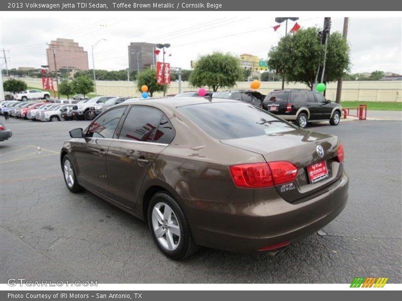 Toffee Brown Metallic / Cornsilk Beige 2013 Volkswagen Jetta TDI Sedan