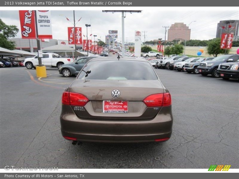 Toffee Brown Metallic / Cornsilk Beige 2013 Volkswagen Jetta TDI Sedan