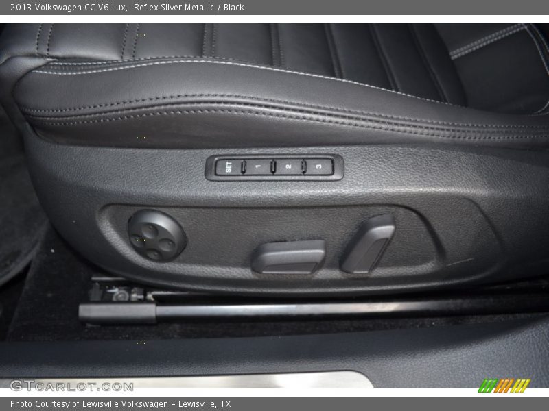 Reflex Silver Metallic / Black 2013 Volkswagen CC V6 Lux