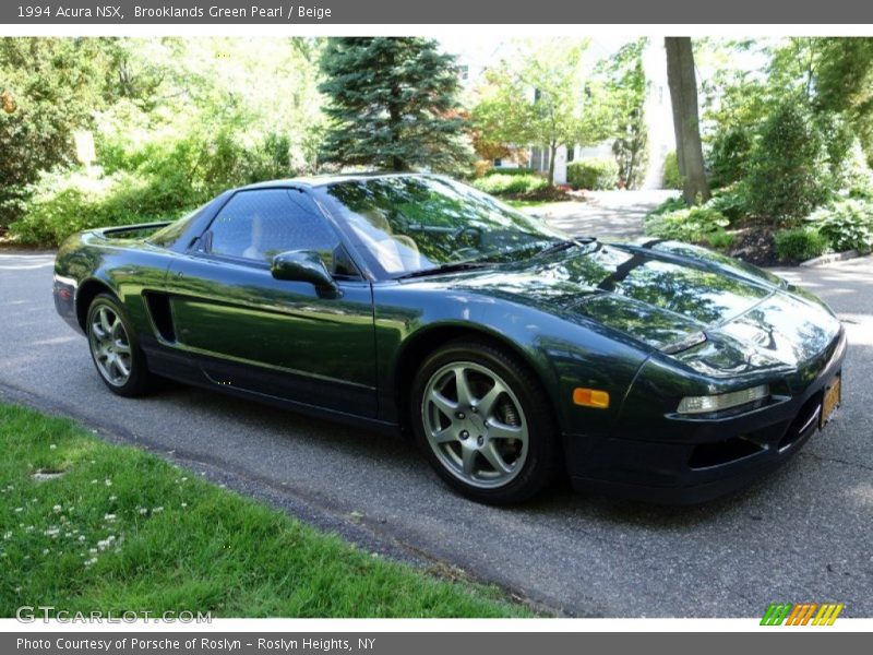 Brooklands Green Pearl / Beige 1994 Acura NSX