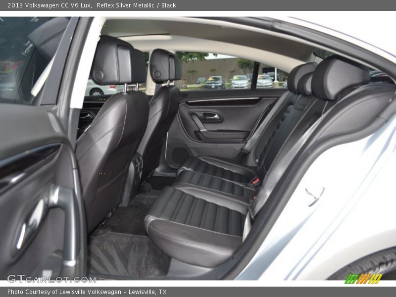 Reflex Silver Metallic / Black 2013 Volkswagen CC V6 Lux